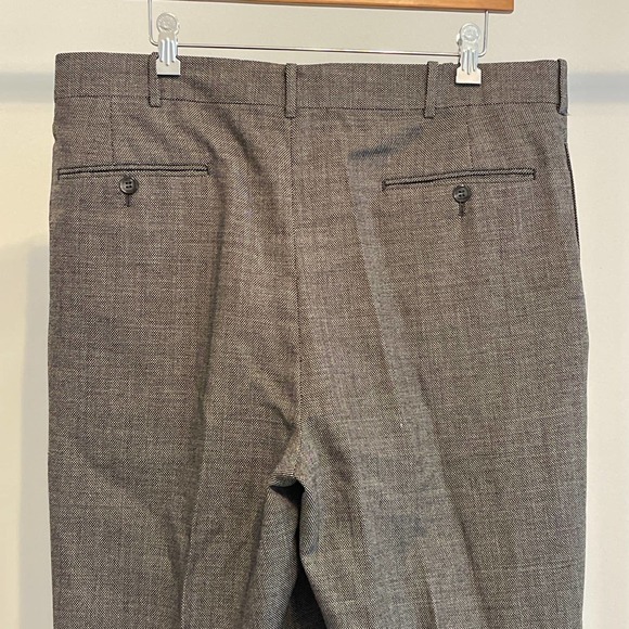 The Men's Shop Vintage (1996) Mens Pants Custom Tailored 38x33‎ Pleated - Picture 4 of 9